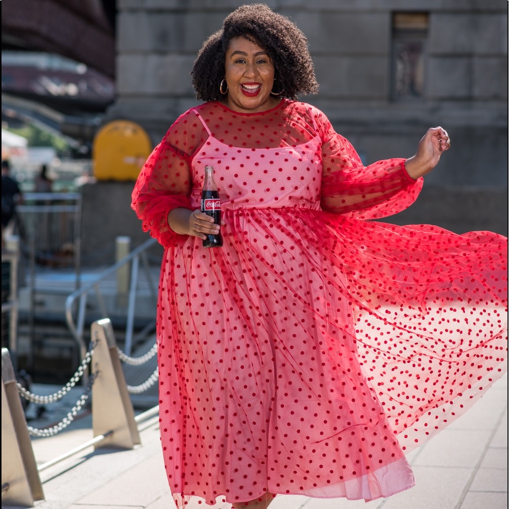 Eloquii Red Dress